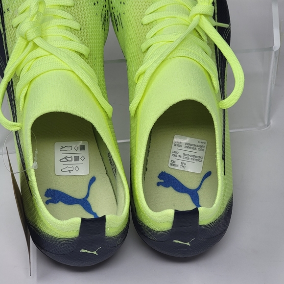 Puma Ultra Match FG/AG Lace-Up Green Womens Sz Multi Soccer Cleats 106905 01 New - Picture 7 of 13